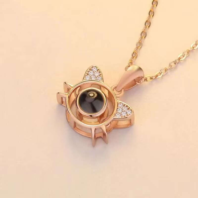 Projection Photo Necklace