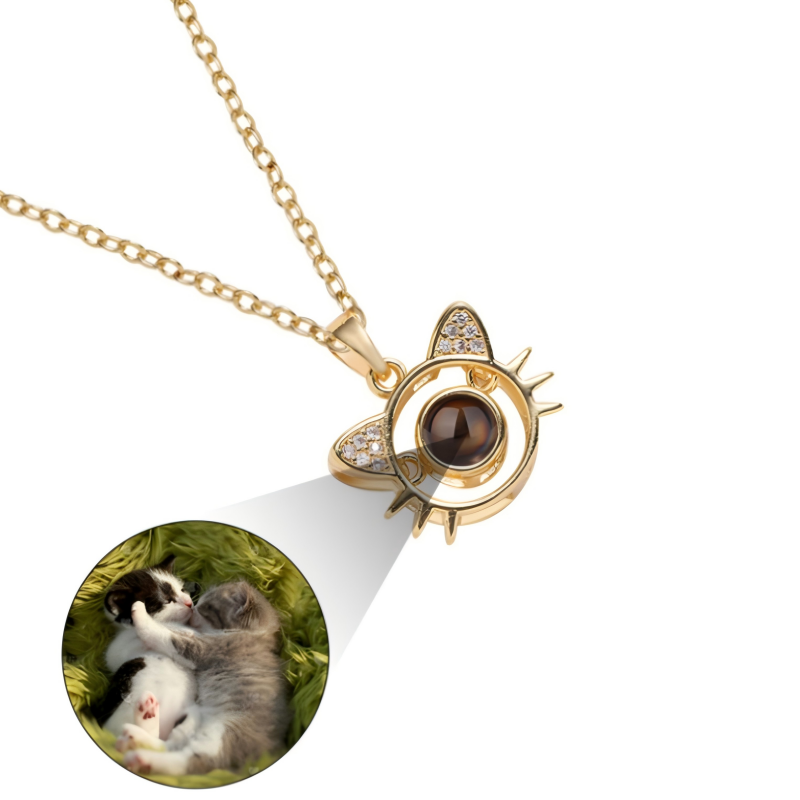 Projection Photo Necklace